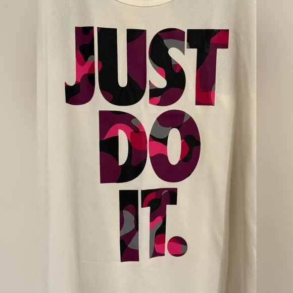 NWT Nike White Athletic DRI-FIT Tank Top Size Large - Picture 5 of 14